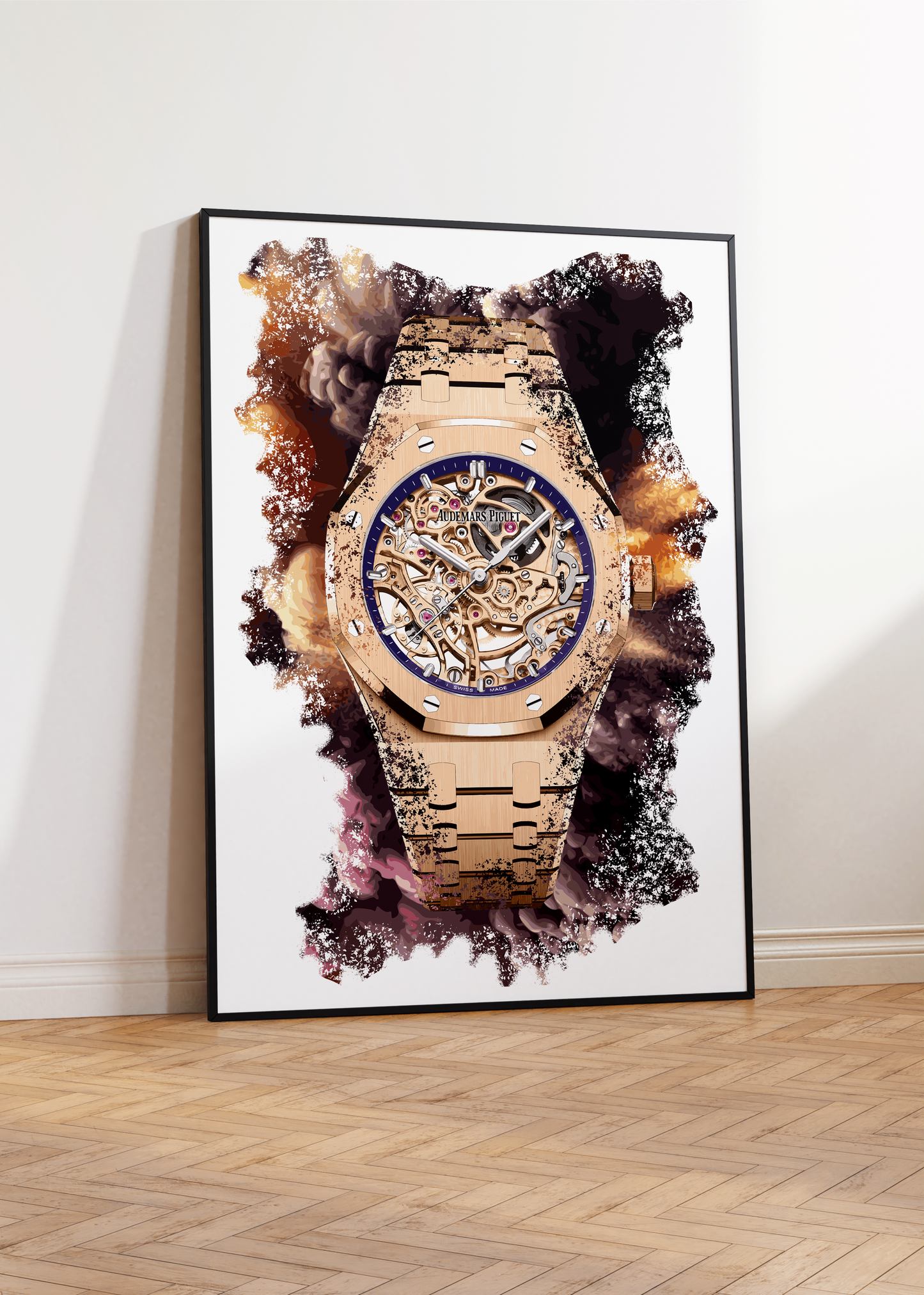 Royal Oak Ref. 15467OR.OO.1256OR.02 Watch Art Print Poster