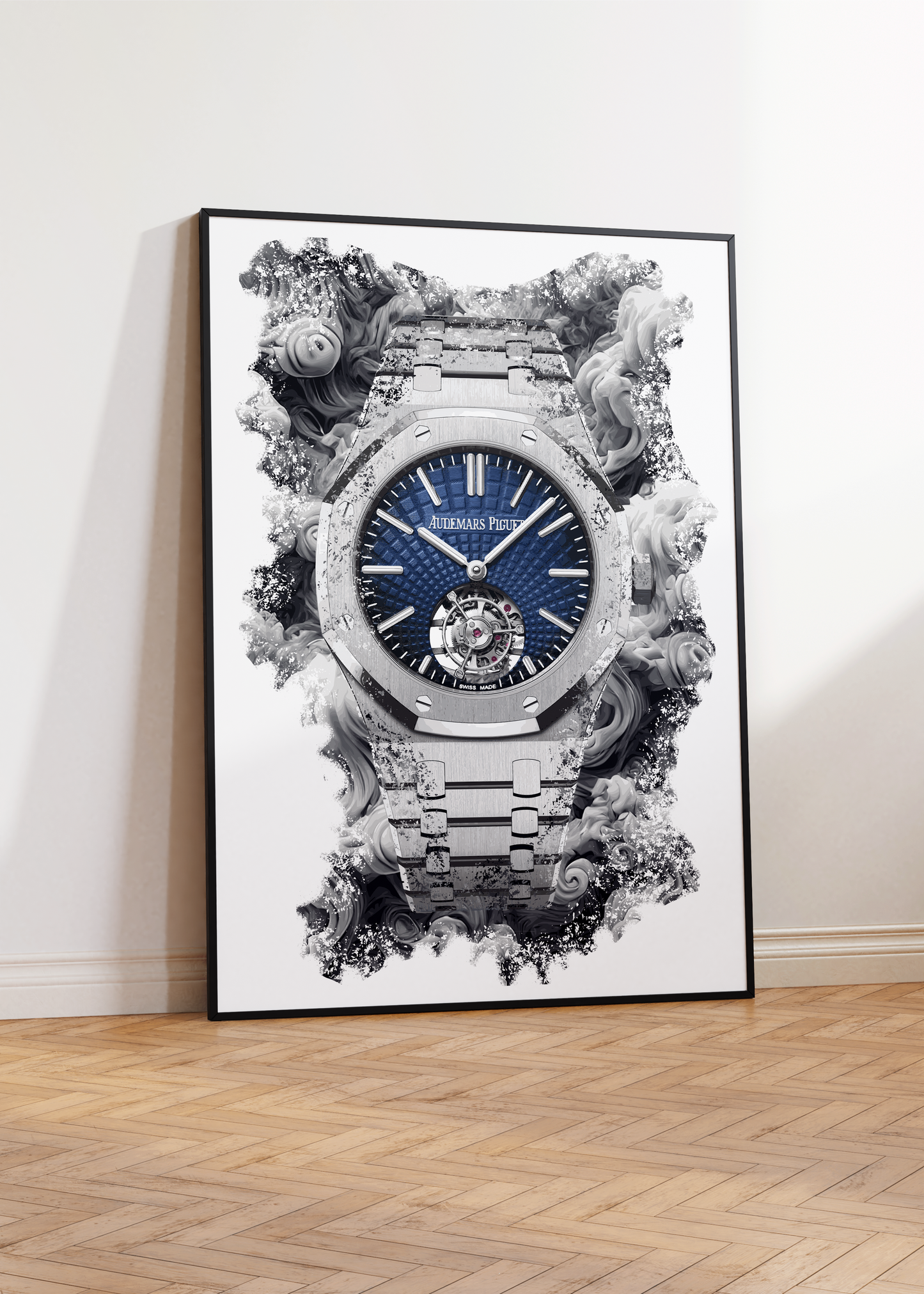Royal Oak Ref. 26530ST.OO.1220ST.01 Watch Art Print Poster
