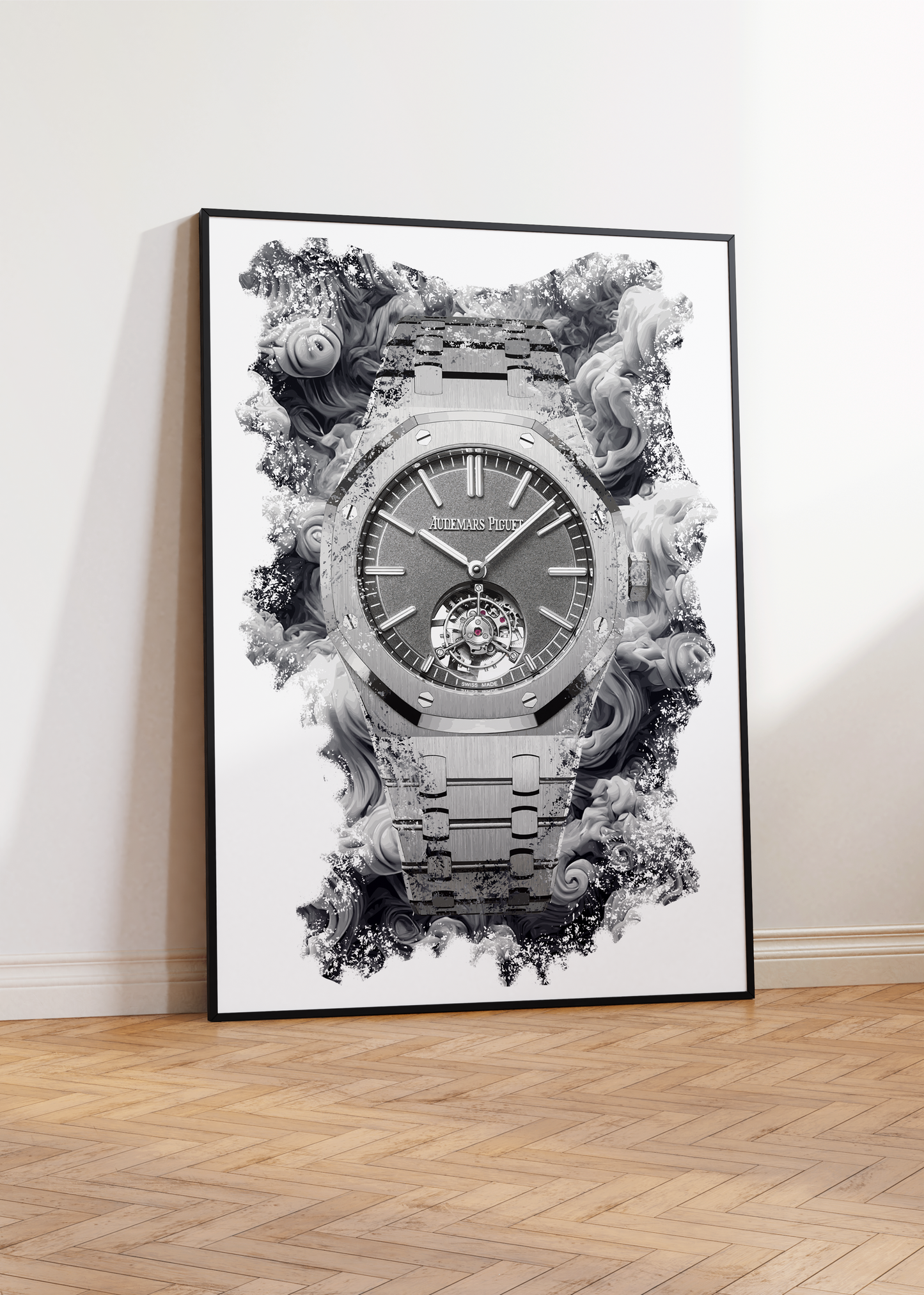 Royal Oak Ref. 26530TI.OO.1220TI.01 Watch Art Print Poster