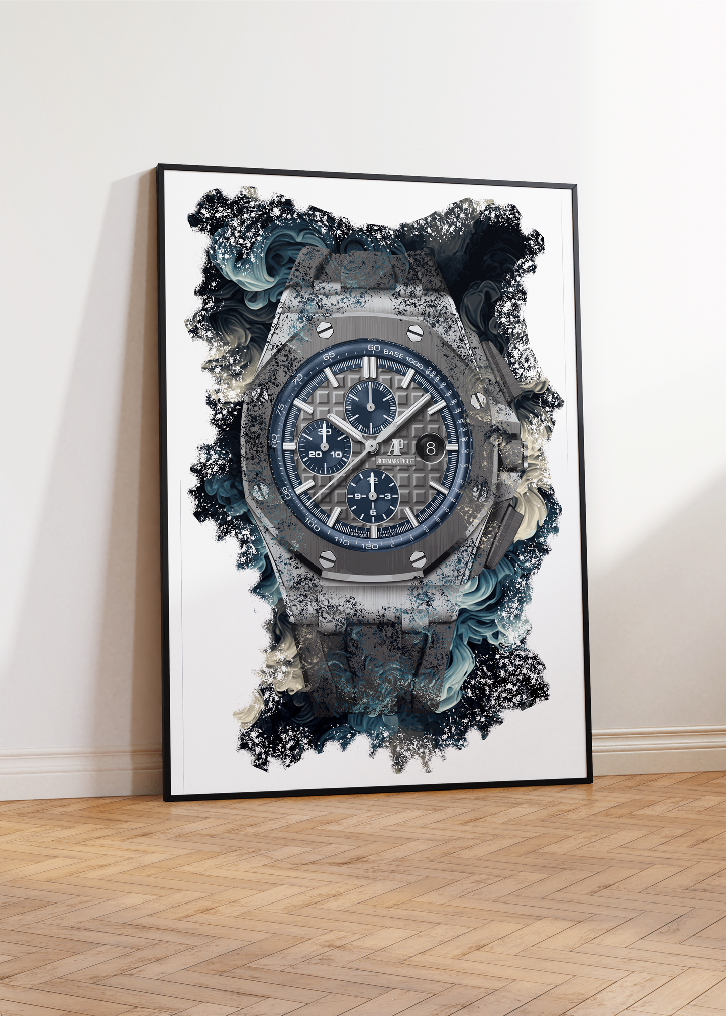 Royal Oak Offshore Selfwinding Chronograph Ref. 26400IO.OO.A004CA.02 Watch Art Print Poster