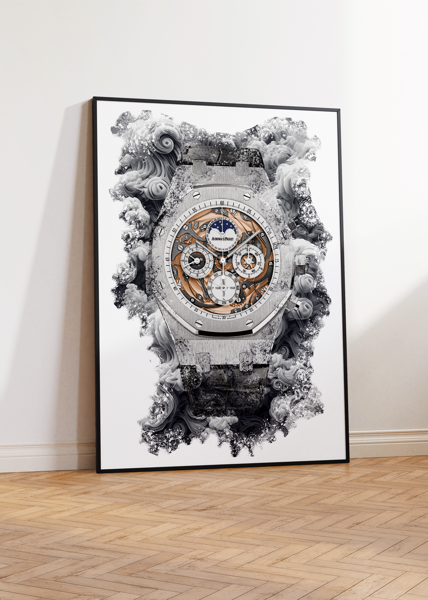 Royal Oak Grande Complication Ref. 26552BC.OO.D002CR.01 Watch Art Print Poster