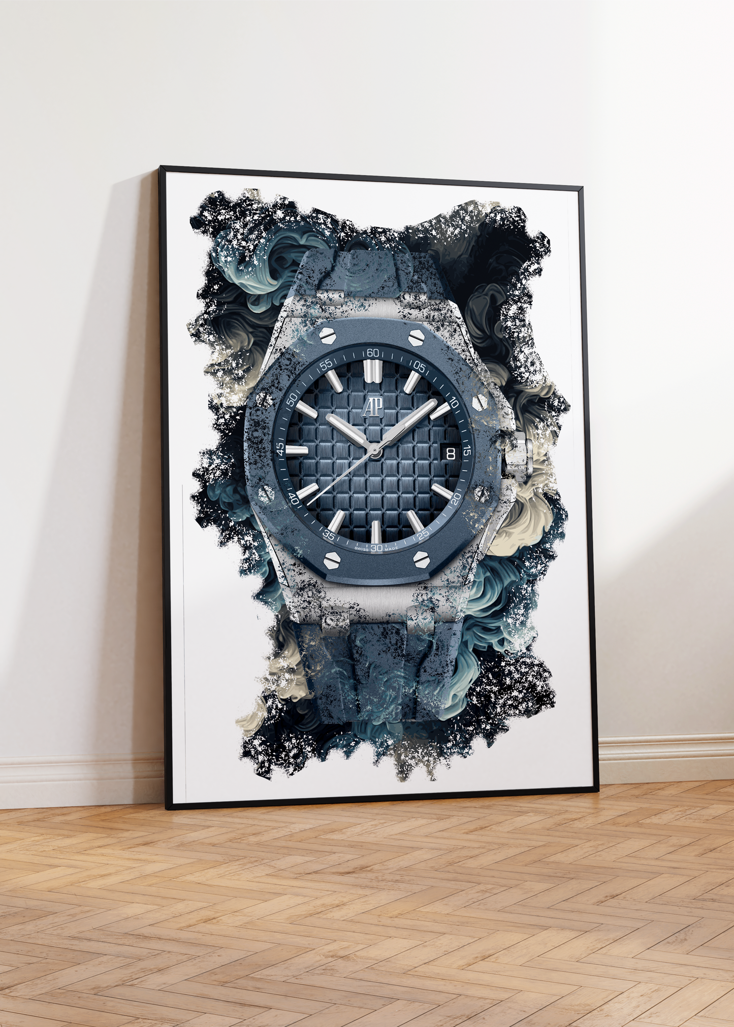 Royal Oak Offshore Selfwinding Ref. 15605SK.OO.A350CA.01 Watch Art Print Poster