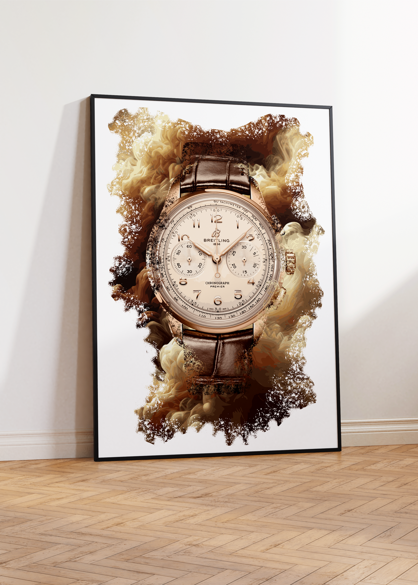 Premier B09 Chronograph Ref. RB0930371G1P1 Watch Art Print Poster