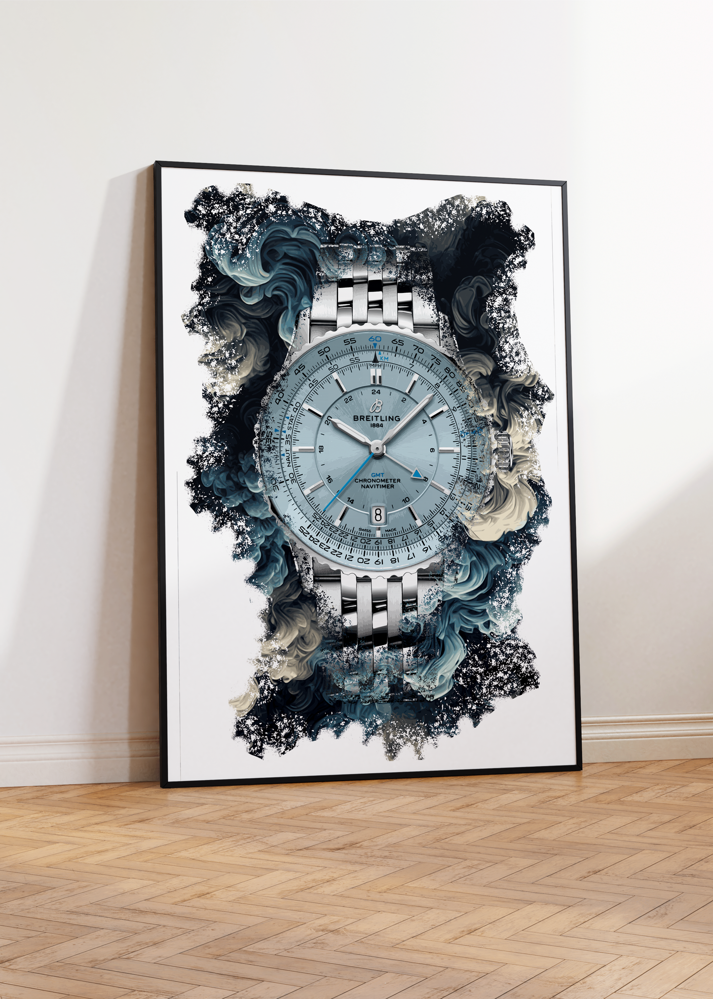 Navitimer Automatic GMT Ref. A32310171C1A1 Watch Art Print Poster