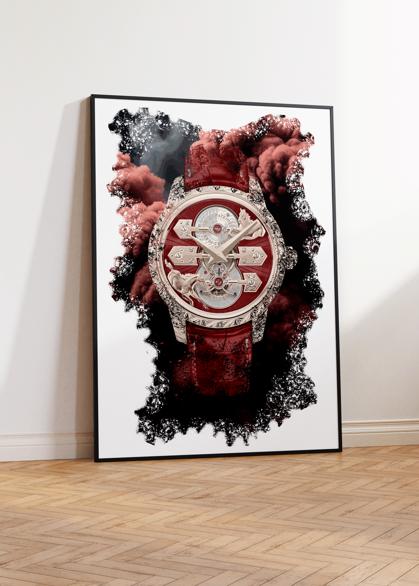 La Esmeralda Tourbillon “A Secret” Eternity Edition Ref. 99274-52-3161-5CC Watch Art Print Poster