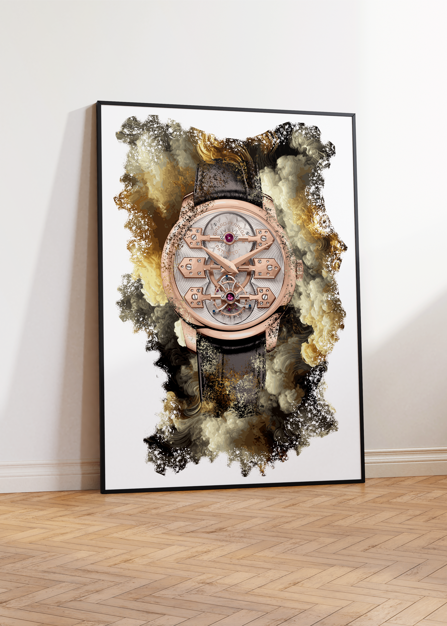 Bridges La Esmeralda Tourbillon Ref. 99275-52-000-BA6E Watch Art Print Poster