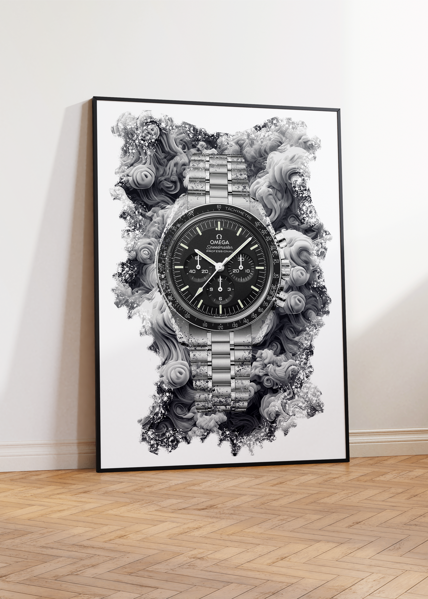 Speedmaster Moonwatch Ref. 310.30.42.50.01.002 Watch Art Print Poster