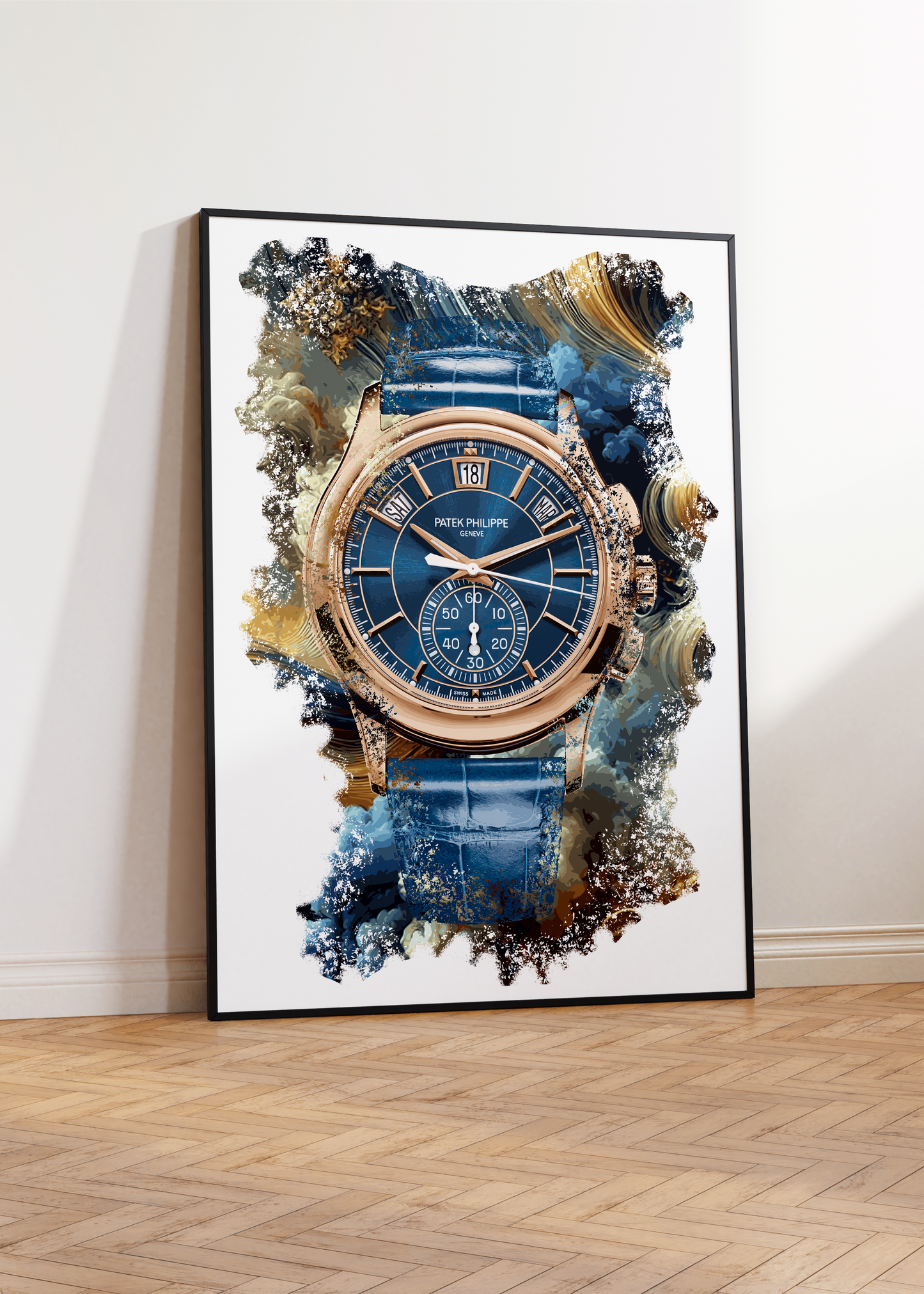 Complications Flyback Chronograph, Annual Calendar Ref. 5905R-010 Watch Art Print Poster