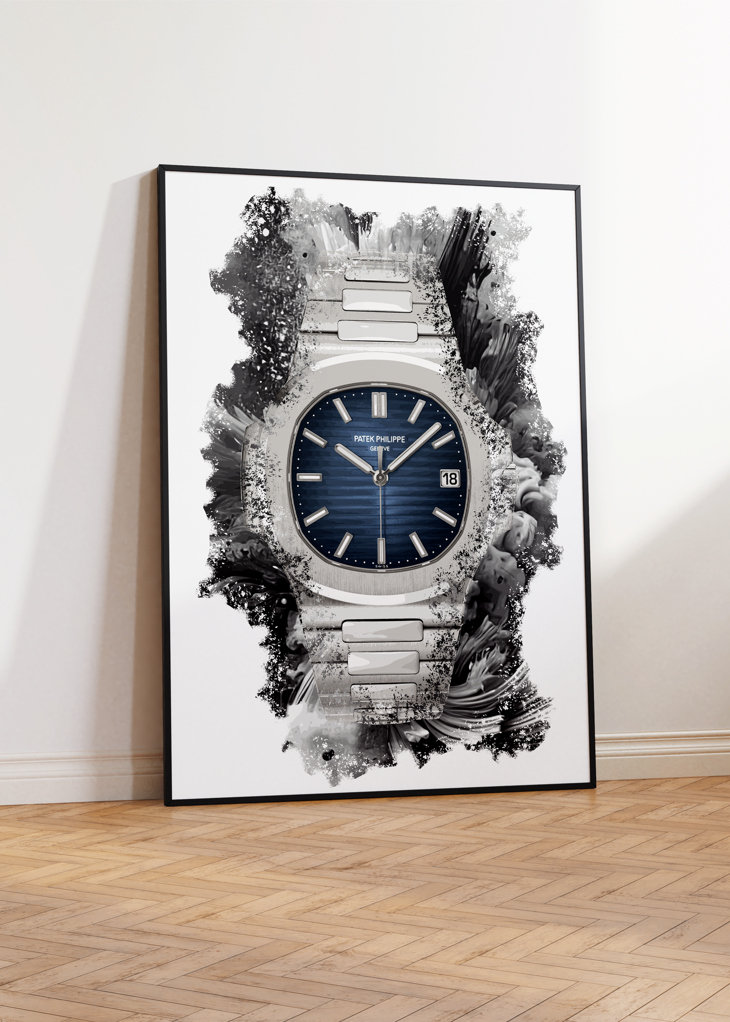 Nautilus Ref. 5811/1G Watch Art Print Poster