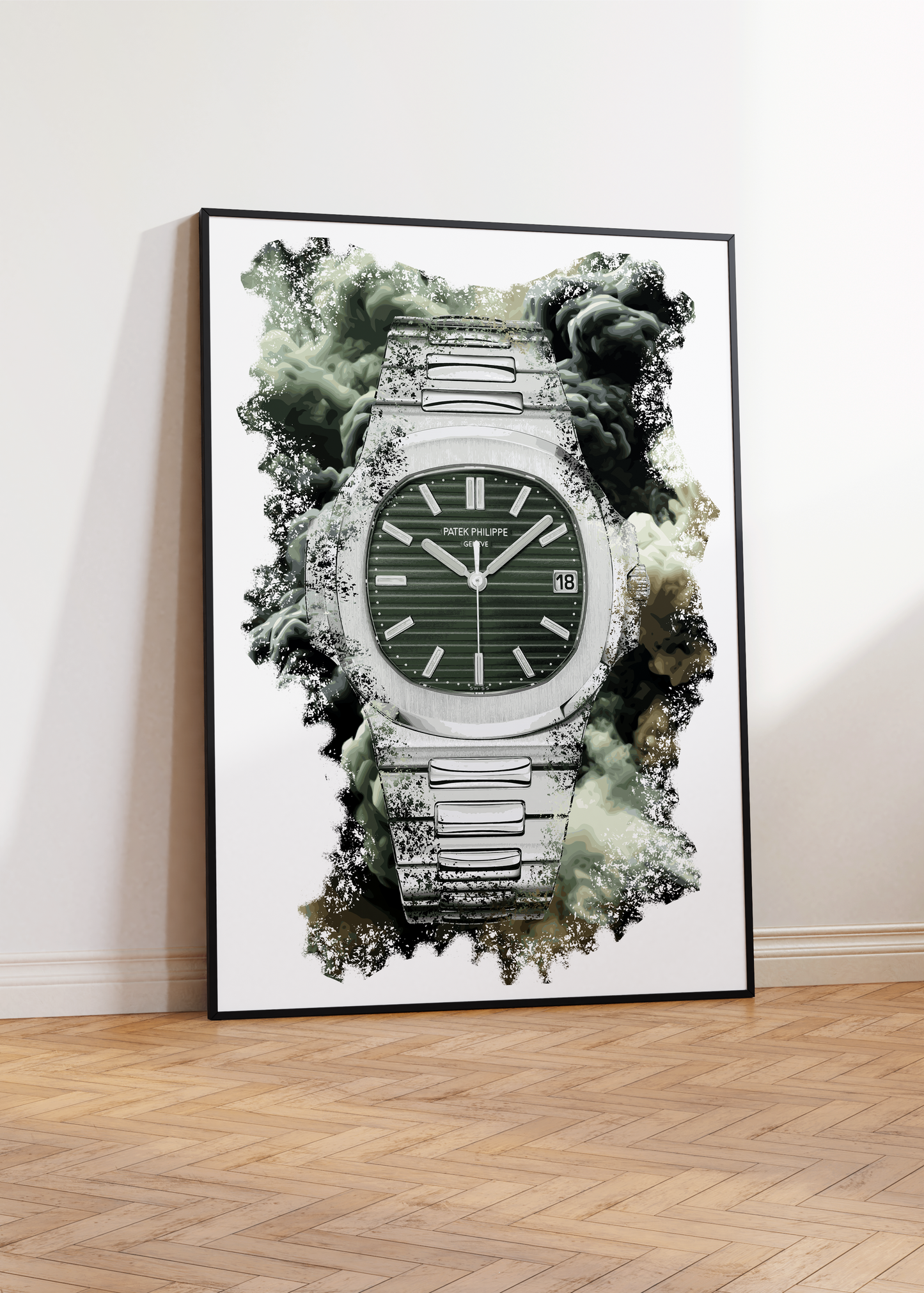 Nautilus Ref. 5711/1A-014 Watch Art Print Poster