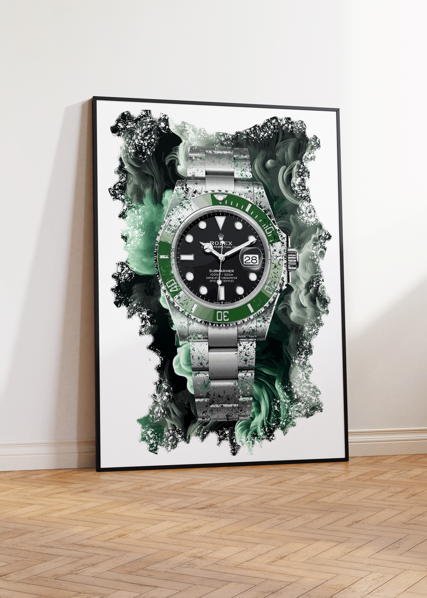 Submariner Ref. 126610LV Watch Art Print Poster