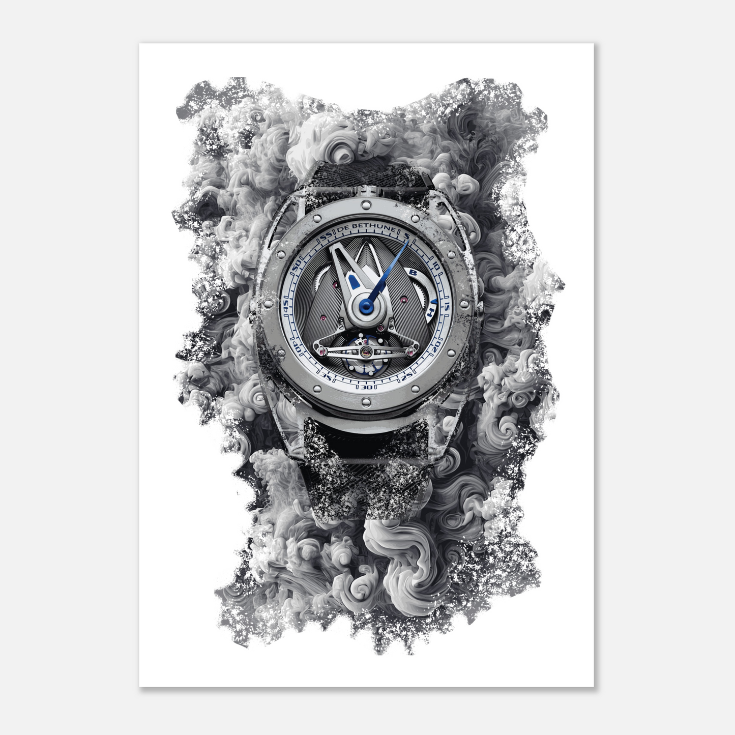 DB28 GS Ref. DB28GSV1AN/S Watch Art Print Poster