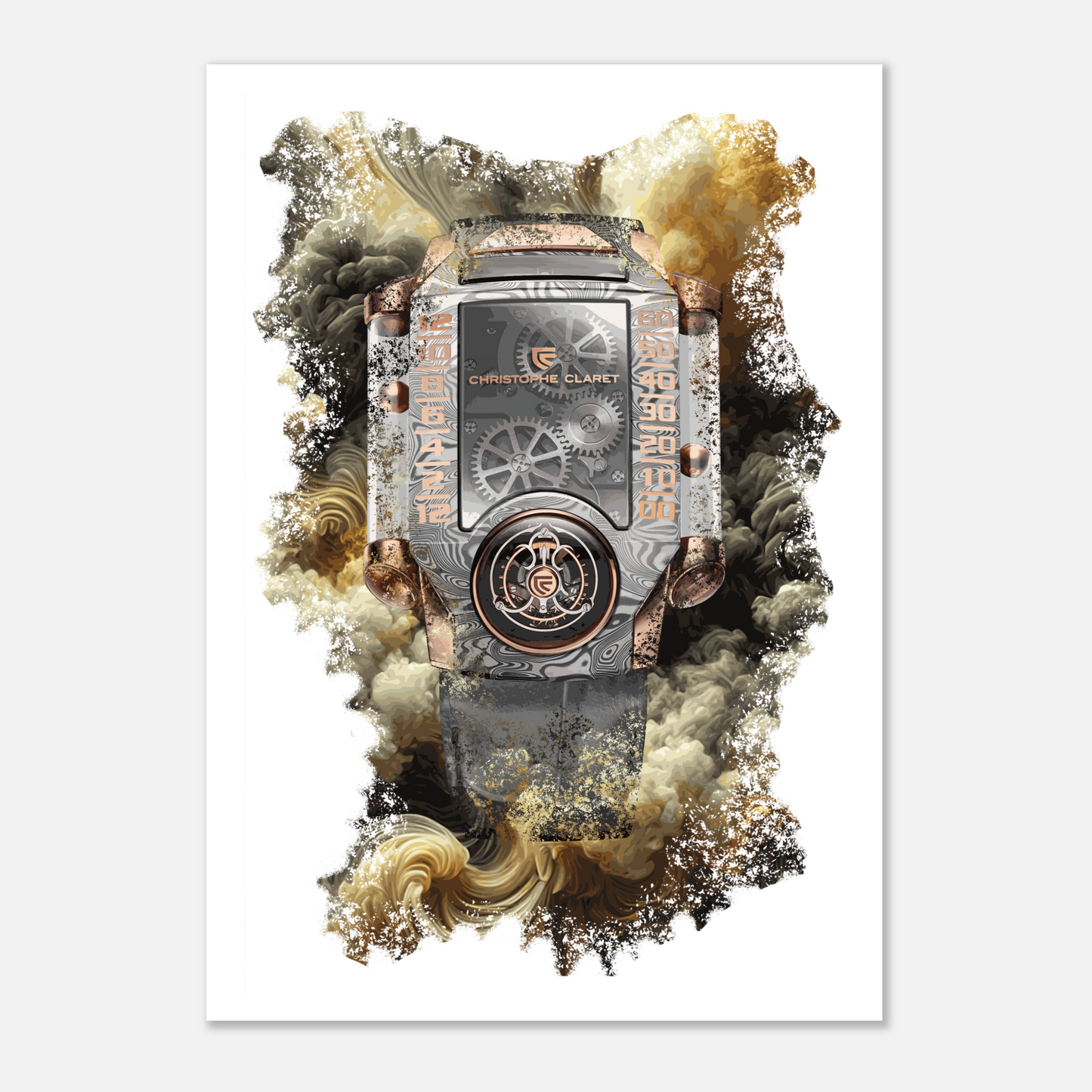 XTREM5 Ref. MTR.FLY11.140-148 Watch Art Print Poster