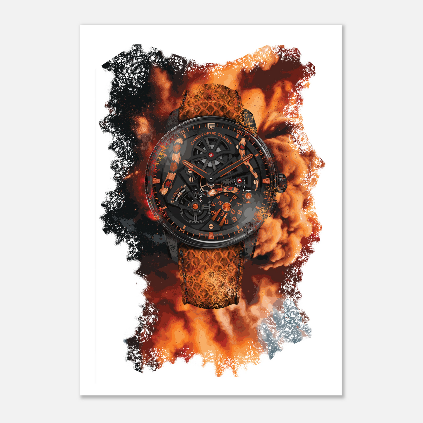 Maestro Ref. MTR.DMC16.260-288 Watch Art Print Poster