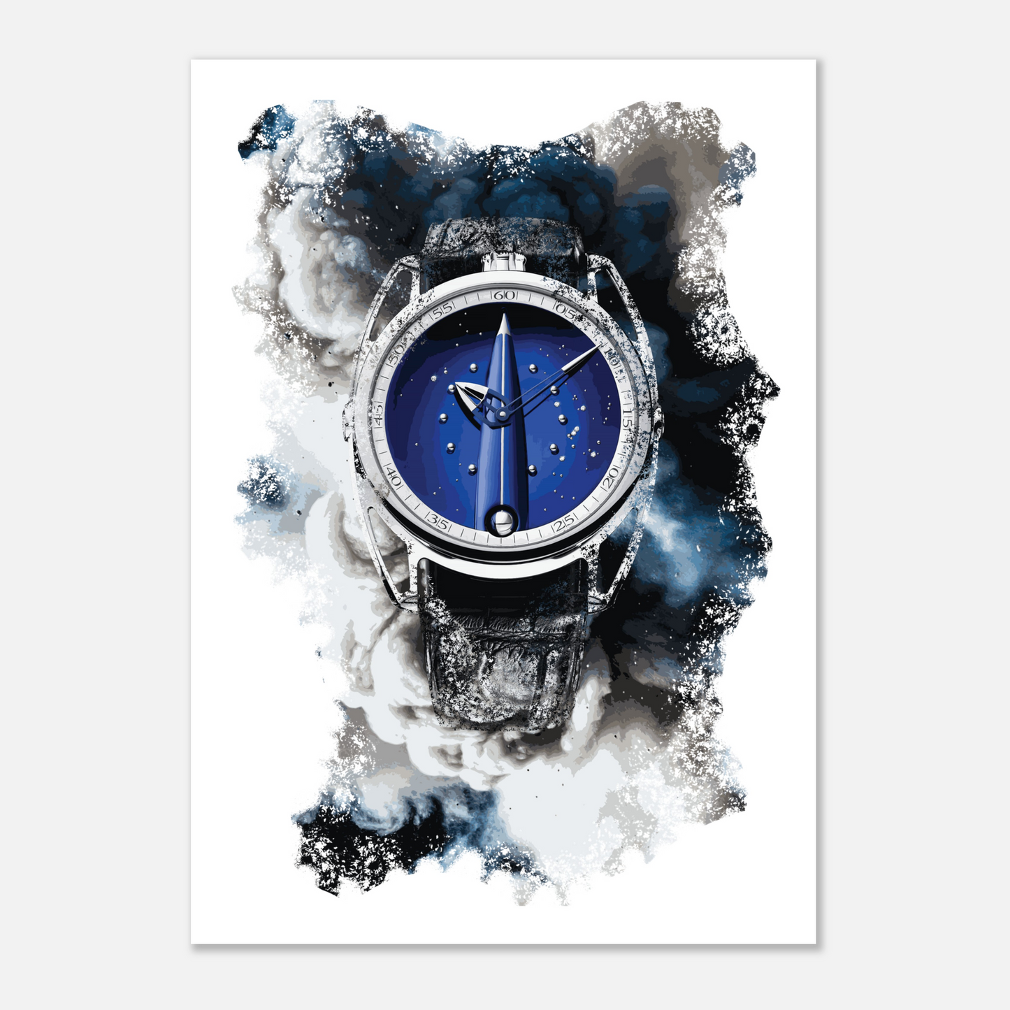 DB28 Skybridge Ref. DB28CEN/S Watch Art Print Poster
