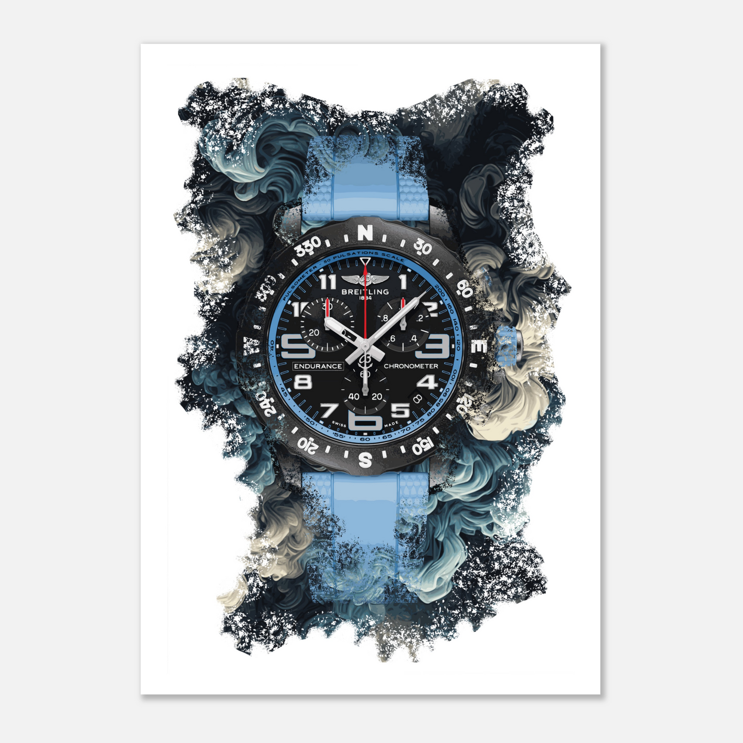 Endurance Pro Ref. X82310281B1S2 Watch Art Print Poster