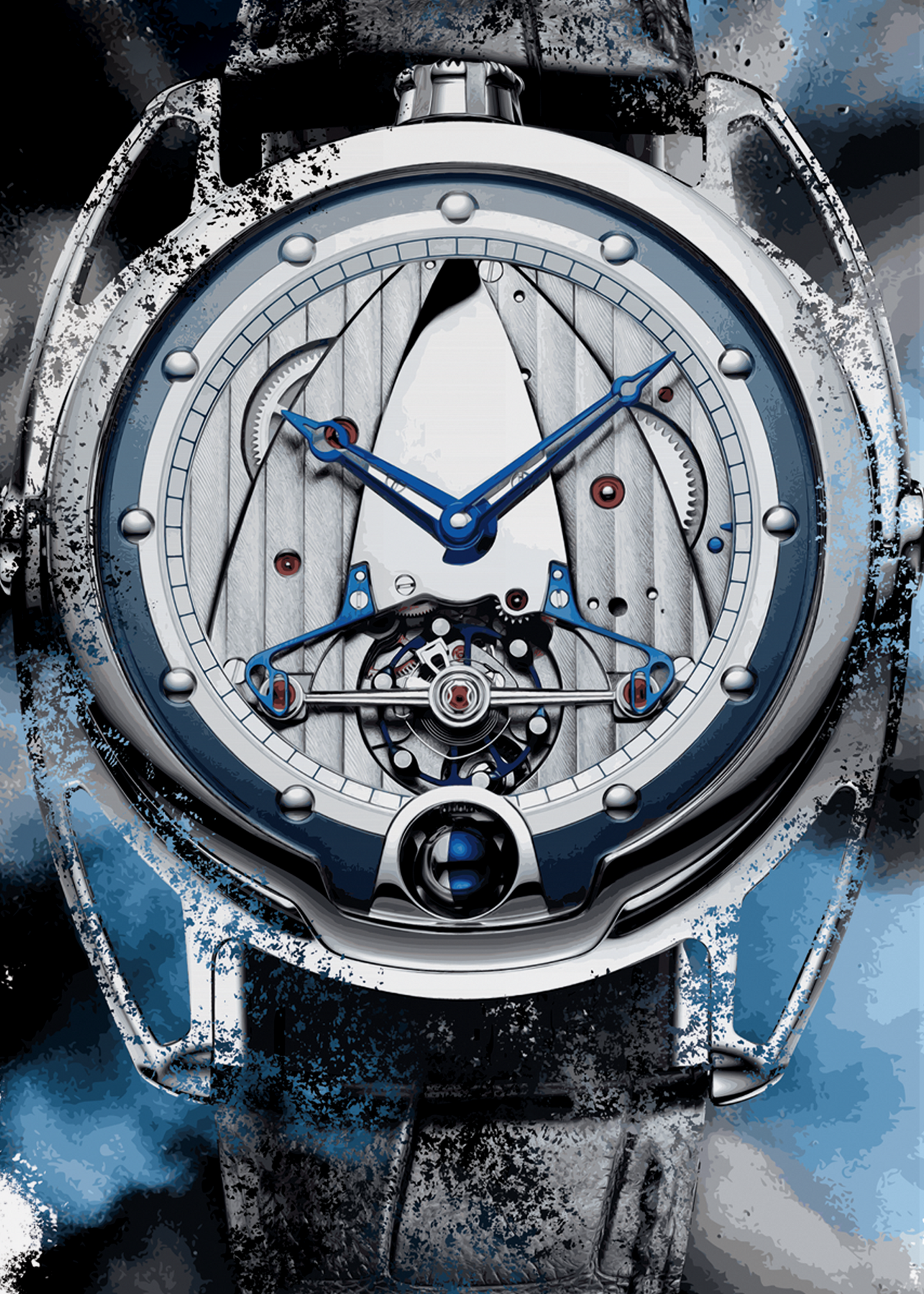 DB28 Ref. DB28TIS5C3PN/S Watch Art Print Poster