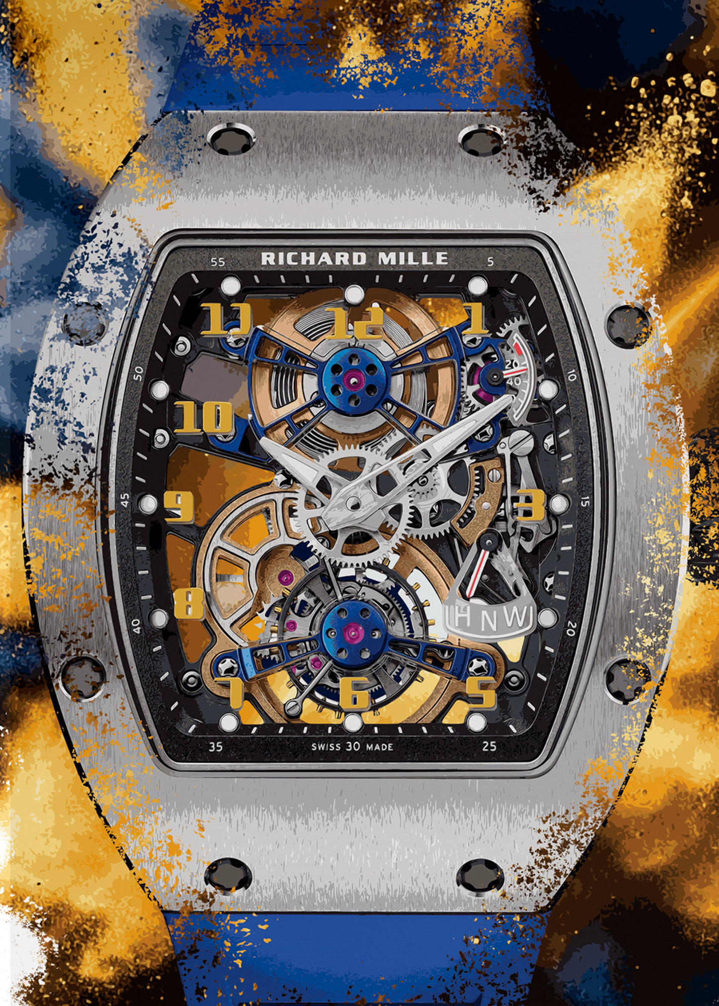 RM 17-02 Watch Print Art Poster