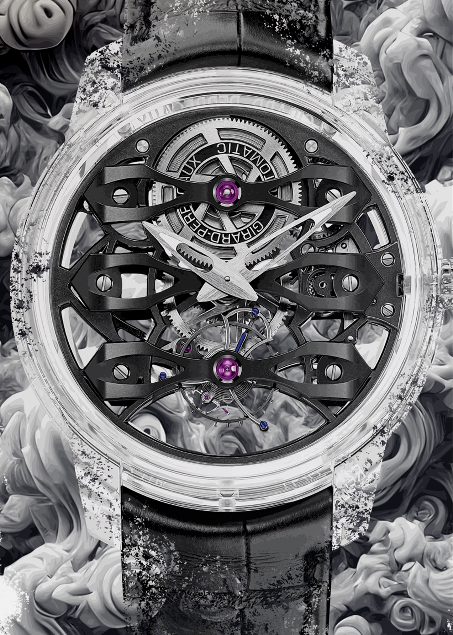 Bridges Quasar Ref. 99295-43-000-BA6A Watch Art Print Poster