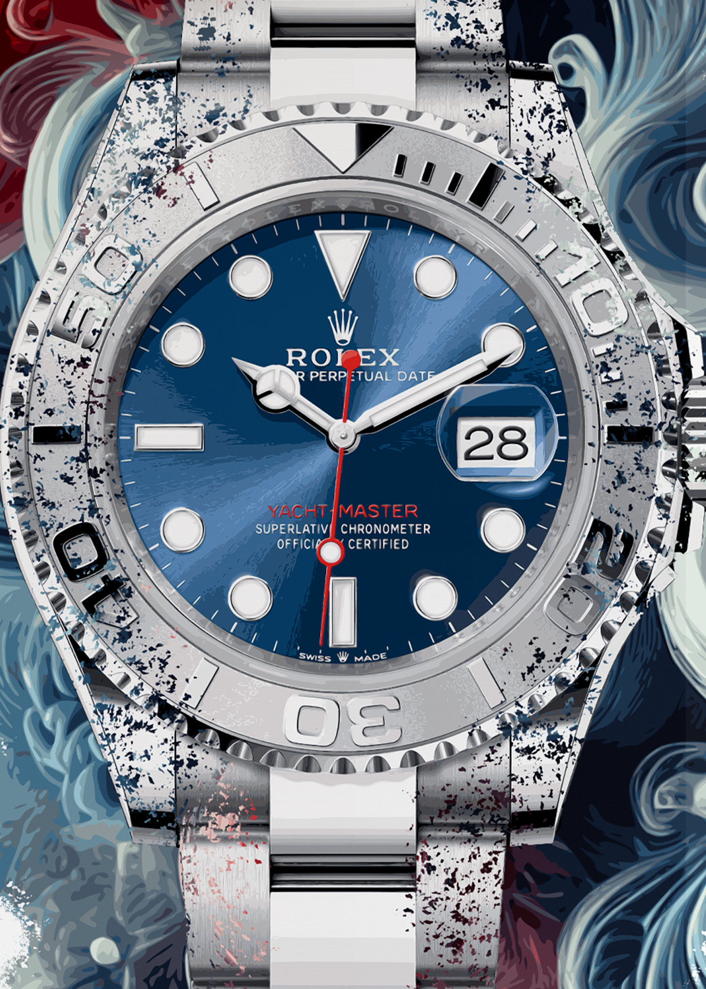 Yacht-Master Ref. 126622 Watch Art Print Poster