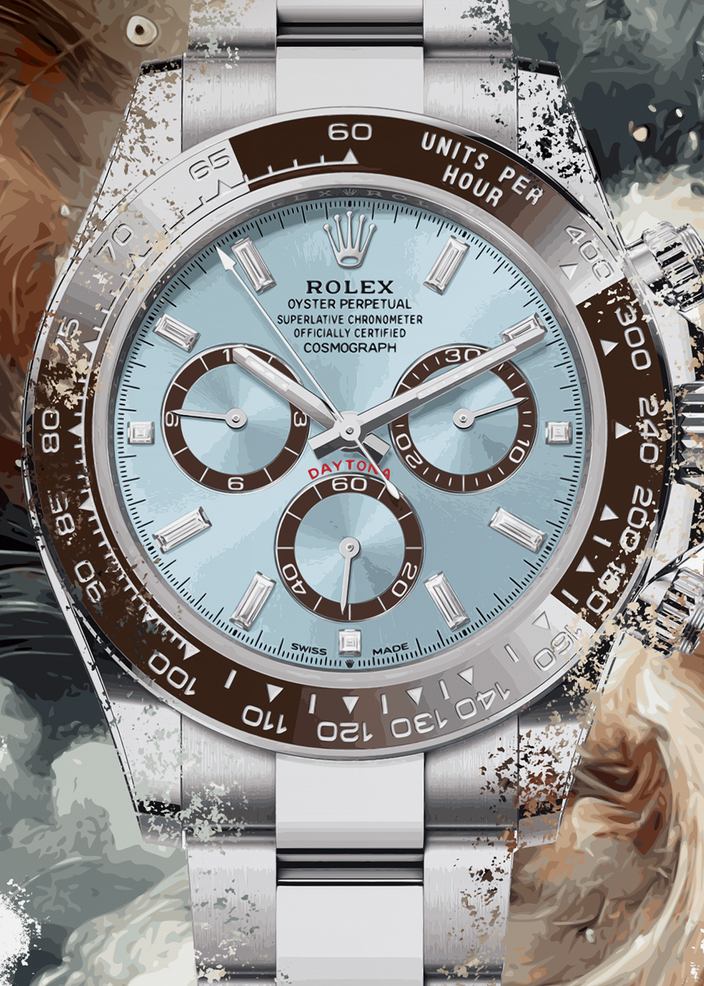 Daytona Ref. 126506 Watch Art Print Poster